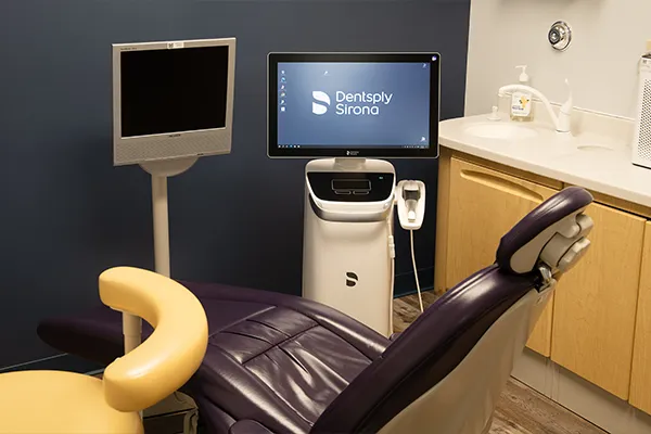 Dentsply Sirona equipment at Town Center Dental.